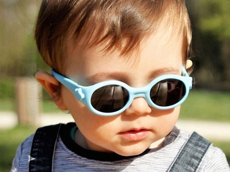 Okulary przeciwsłoneczne dla dzieci blue 6m+ ANIMAL SUNGLASSES