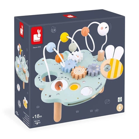 Wielofunkcyjny stolik edukacyjny Liść Sweet Cocoon 18m+, Janod