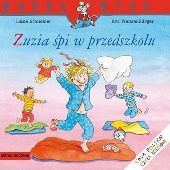Zuzia śpi w przedszkolu Mądra Mysz