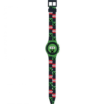 Minecraft digital watch / Zegarek elektroniczny Minecraft