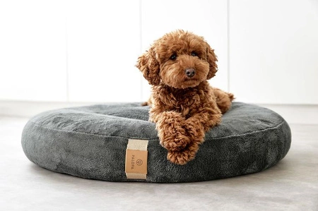 PALOPA Okrągłe legowisko donut dla psa Fippa anthracite M-L