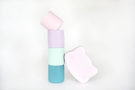 Silikonowy kubek We Might Be Tiny - Dusty Rose