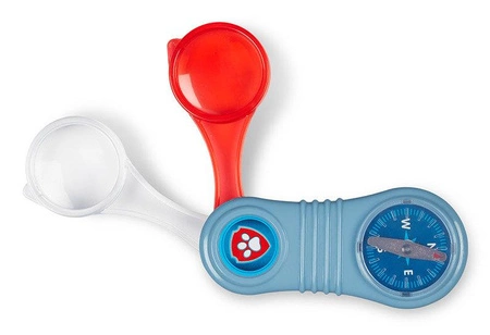 Plecak dla dzieci Psi Patrol Melissa and Doug 33271 Mały odkrywca 15 el. lornetka kompas