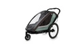 Hamax - Przyczepka rowerowa COCOON, podwójna - Green/black