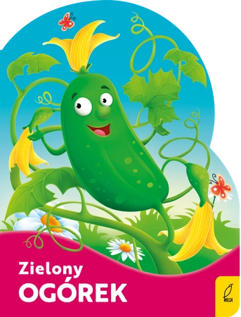 Zielony ogórek. Wykrojnik