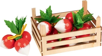 Rzodkiewki w skrzynce