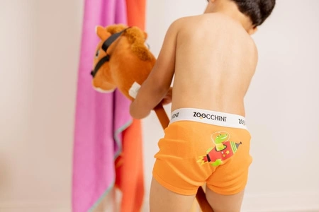 Zoocchini Bokserki Chłopięce Space Force 4-5 lat – 3 szt.