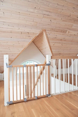 Baby Dan - Bramka ochronna Flexi Fit, buk