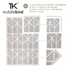 TODDLEKIND Mata do zabawy piankowa podłogowa Prettier Playmat Nordic Pebble Grey