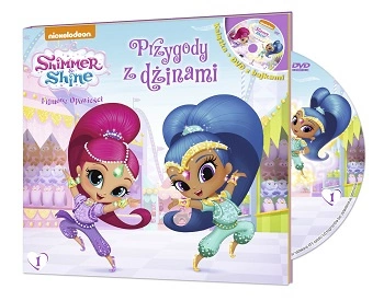 Przygoda z dżinami shimmer and shine + dvd