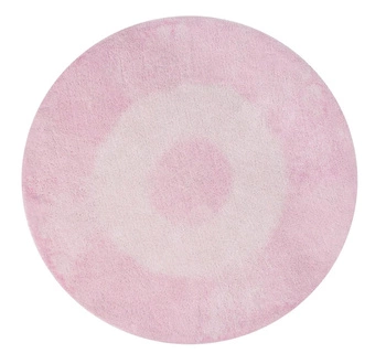Dywan bawełniany Tie-Dye Pink Ø150 cm Lorena Canals