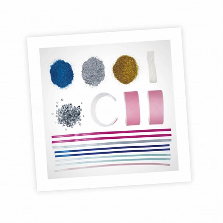 Zrób to sam - BROKATOWE BRANSOLETKI BE204