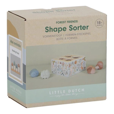 Little Dutch Sorter kształtów Forest Friends FSC