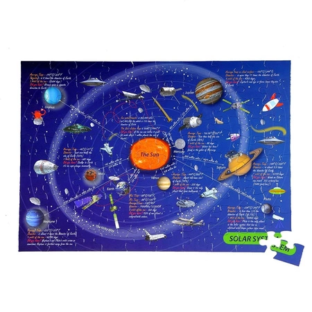 Puzzle w metalowej kuli The Purple Cow - Mapa kosmosu 100 el.