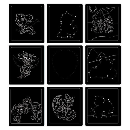 Zdrapywanka z rysikiem Psi Patrol Scratch Art Pad – Skye Melissa and Doug 33260