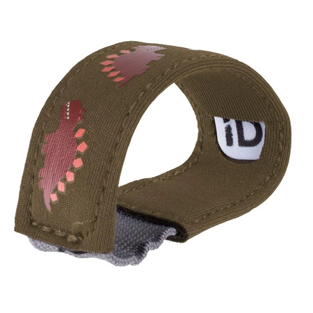 Neoprenowa opaska informacyjna ID LittleLife - Dinozaur