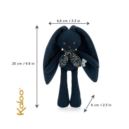 Kaloo Przytulanka Królik Granatowy 25 cm w pudełku kolekcja Lapinoo