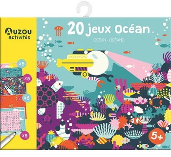 Auzou 20 gier i łamigówek Ocean 13036