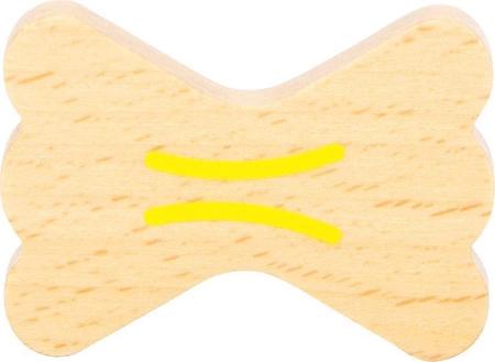 Drewniany makaron do zabawy dla dzieci w kuchni sklepie Fresh Small Foot 12350