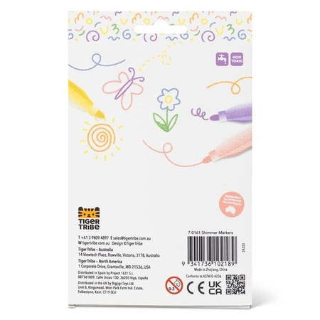 Tiger Tribe Błyszczące Markery