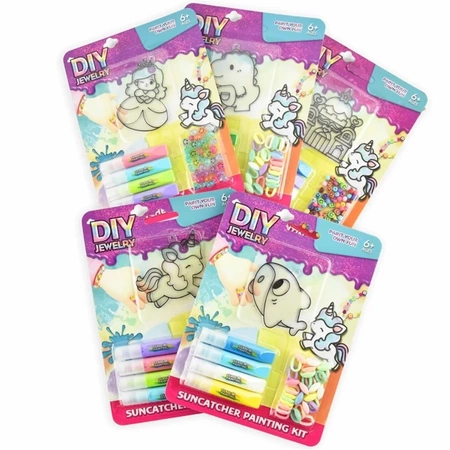 Kreatywny zestaw do wykonania zawieszki ( 5 wzorów )