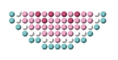 Zestaw kreatywny Cudowne kryształki Naklejki 7+, Janod