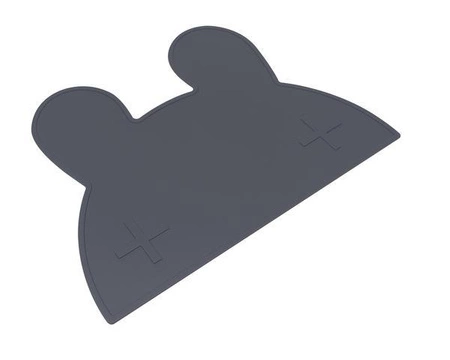 Silikonowa podkładka Króliczek We Might Be Tiny - Charcoal