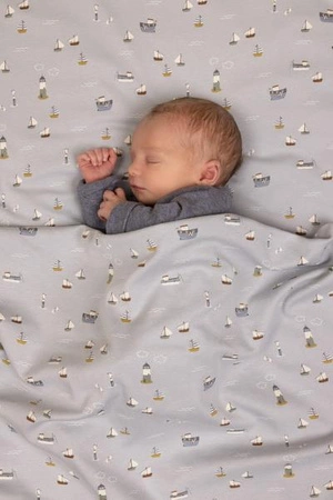 Little Dutch Chusteczki (3 szt.) Pure Blue / Sailors Bay Blue TE50721644