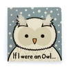 JellyCat - „If I Were An Owl Book” Książeczka dla Dzieci