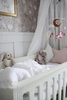 Ines elegant white łóżeczko 70x140 z funkcją tapczanika