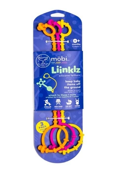 Mobi Zestaw Trzech Silikonowych Pasków do Zabawek Liinklz