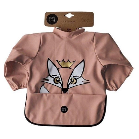 Baby Livia Śliniak z rękawkami Rust Lisek 302-7