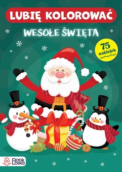 Wesołe święta. Lubię kolorować
