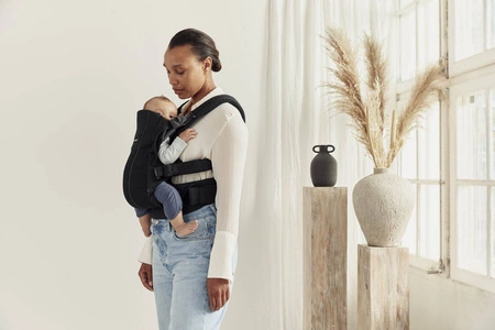 BABYBJORN - nosidełko Harmony 3D Mesh, Czarny