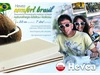 Materac lateksowo-kokosowy Hevea Brasil 200x100 (Bamboo)