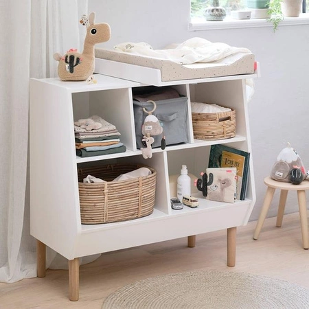 Done by Deer Przewijak Wodoodporny Confetti Blue