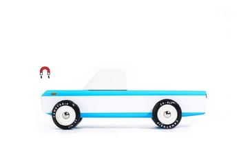 Candylab Samochód Drewniany Longhorn Blue