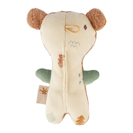 Pierwsza przytulanka Miś grzechotka dla dzieci maskotka zabawka sigikid