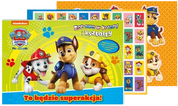 Co za akcja!. Psi Patrol. Zabawa w kolory i kształty