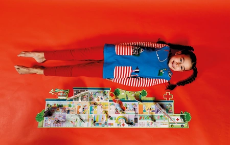 Szczęśliwy Szpital puzzle 60 elementów