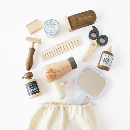 Zestaw fryzjerski mały barber drewniany Le Toy Van