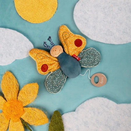 Przytulanka z pozytywką pluszowy Motyl maskotka zabawka dla dzieci sigikid