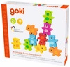 Drewniana gra zręcznościowa Wieża Kolorowych Misiów Goki 58384 układanki dla dzieci