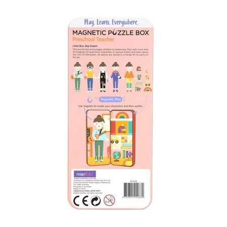 mierEdu Układanka magnetyczna - Nauczyciel ME088
