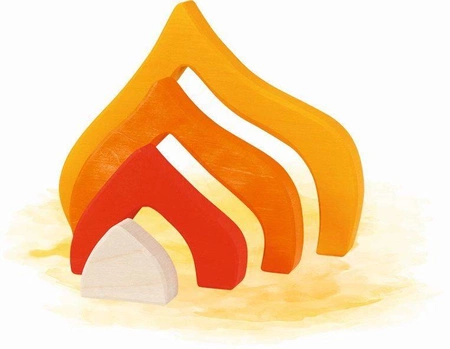 Układanka dopasowywanka Cztery Pory Roku 58471-goki, klocki drewniane