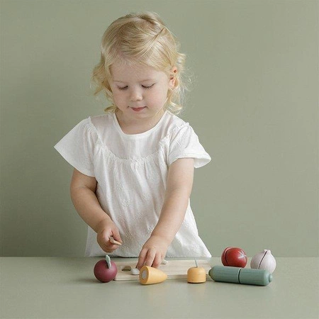 Little Dutch Deska do krojenia z warzywami LD4484