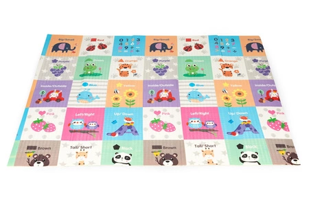 Mata piankowa edukacyjna dwustronna składana duża troba