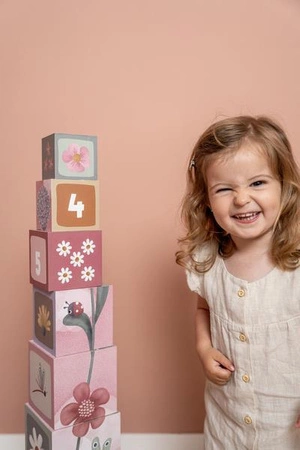 Little Dutch Kartonowa wieża Flowers & Butterflies LD4767