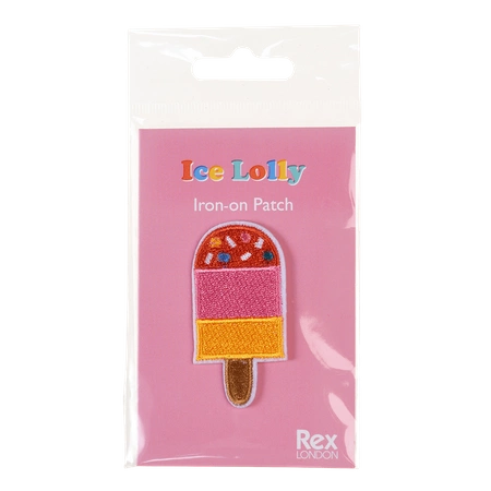 Naszywka naprasowanka, Lody, Rex London