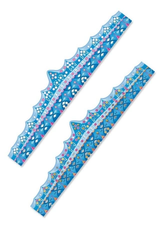 Zestaw kreatywny Kryształki i naklejki Korony 5+, Janod